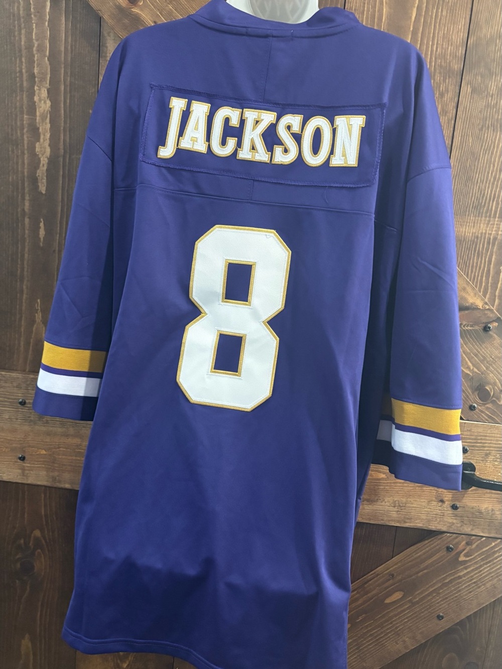 Shxinet  Lamar Jackson Baltimore Ravens #8 Jersey